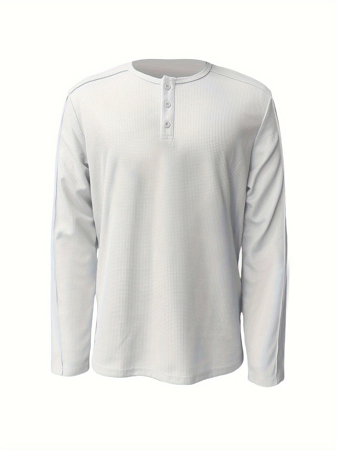 Carson | Teksturowany longsleeve Henley