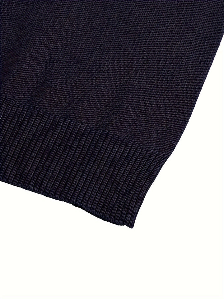 Malcolm | Klasyczny Sweter z Mock-Neck