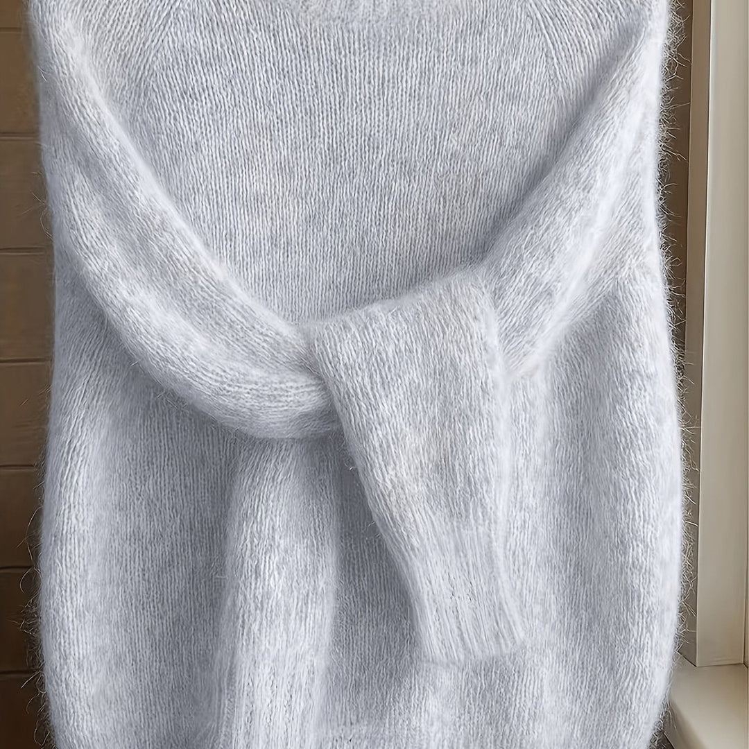 Sabine | Miękki sweter z okrągłym dekoltem