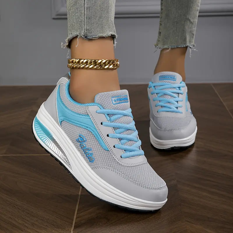 Rhonda | Sneakersy na platformie z wyściółką