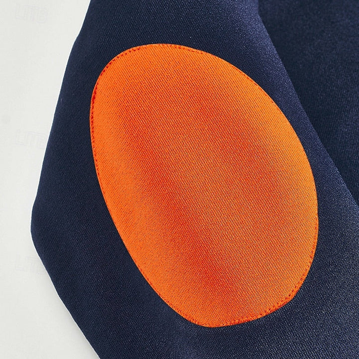 Keith | Pulower z Kapturem w Stylu Colour Block
