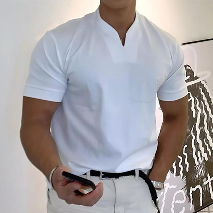 Logan | Elegancka koszulka polo z kołnierzykiem