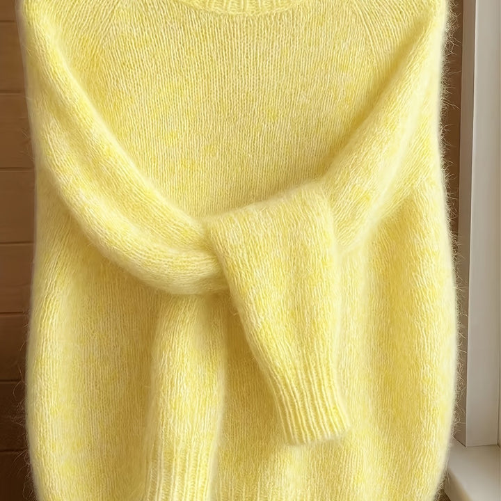 Sabine | Miękki sweter z okrągłym dekoltem