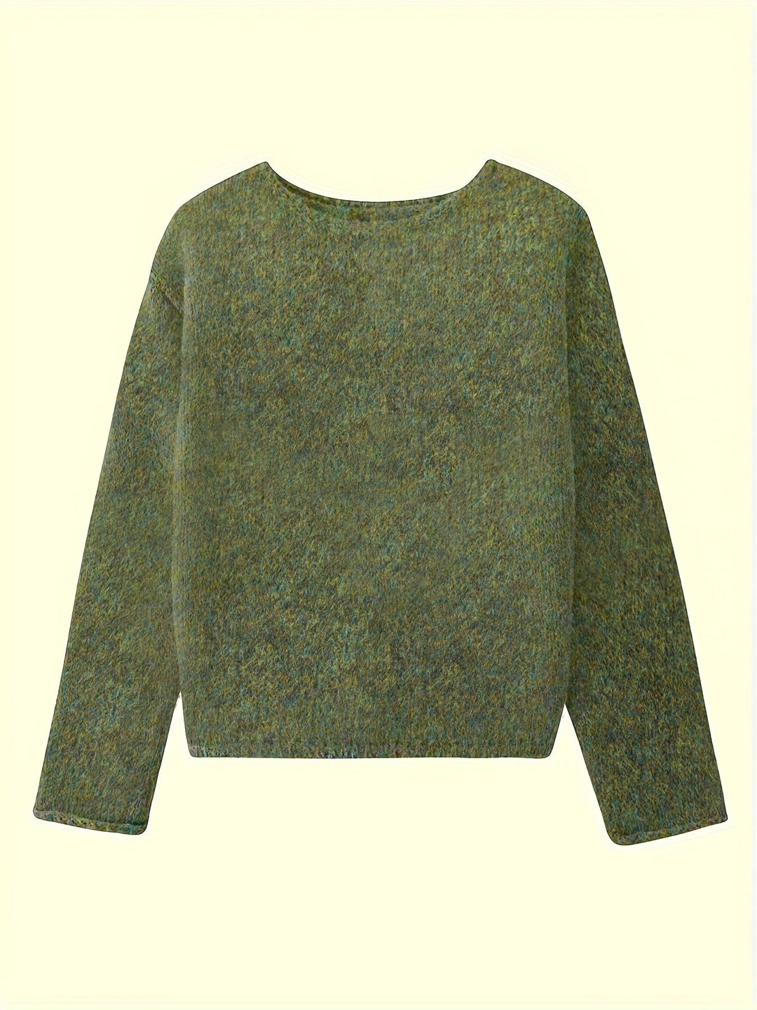 Noreen | Sweter z Luźnym Dekoltem