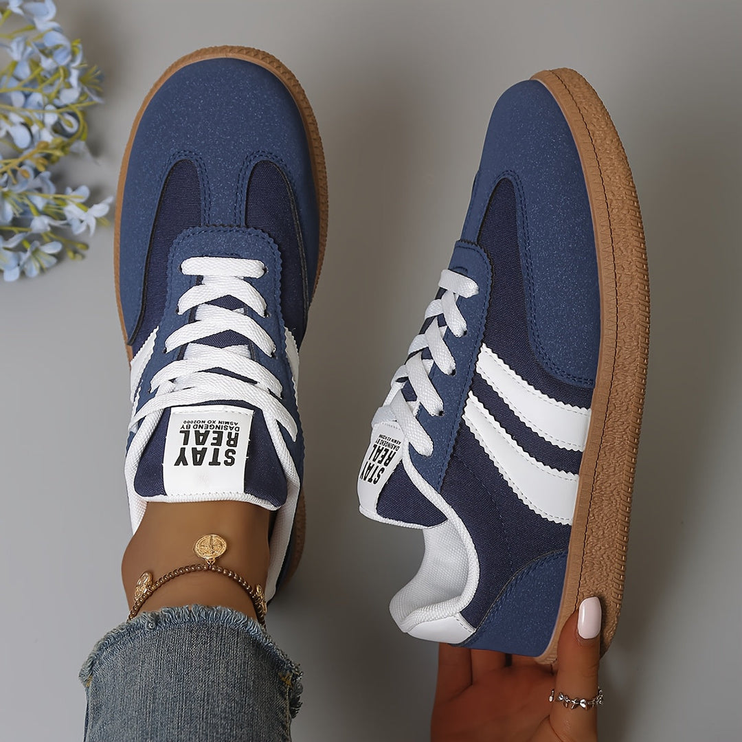Lena | Klasyczne Sneakersy na Sznurowadła