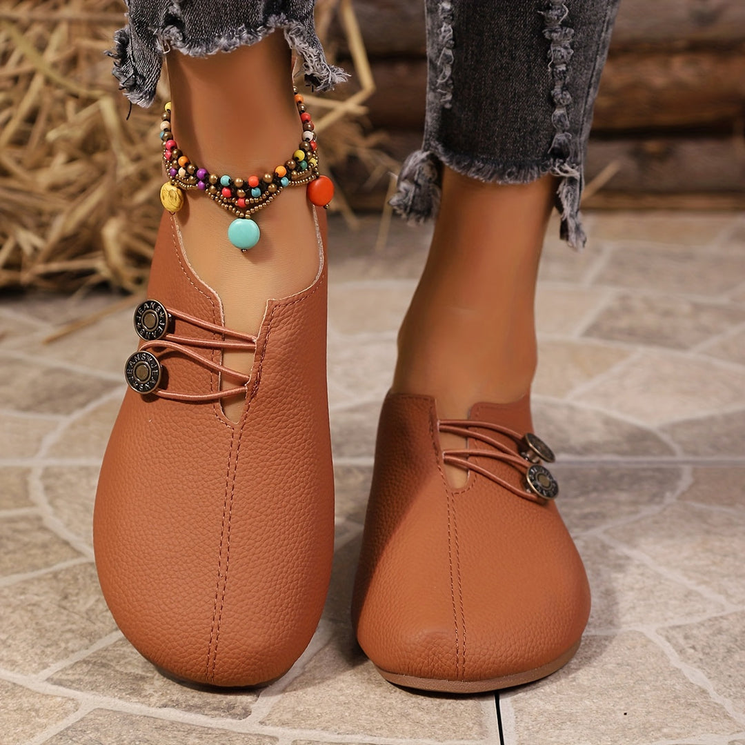 Nadine | Miękkie Mokasyny Slip-On