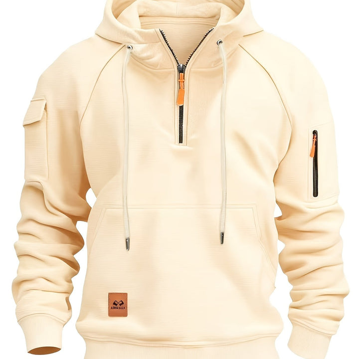Rafferty | Hoodie z półzamkiem