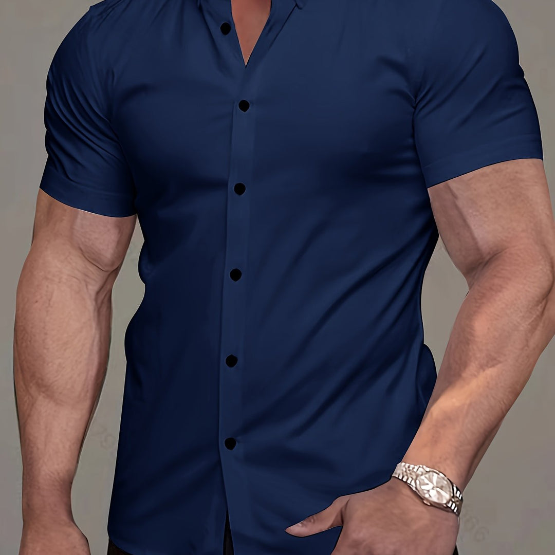 Weston | Elegancka Koszula z Krótkim Rękawem