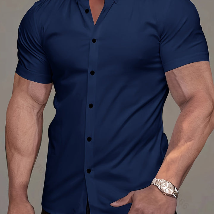 Weston | Elegancka Koszula z Krótkim Rękawem