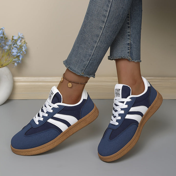 Lena | Klasyczne Sneakersy na Sznurowadła