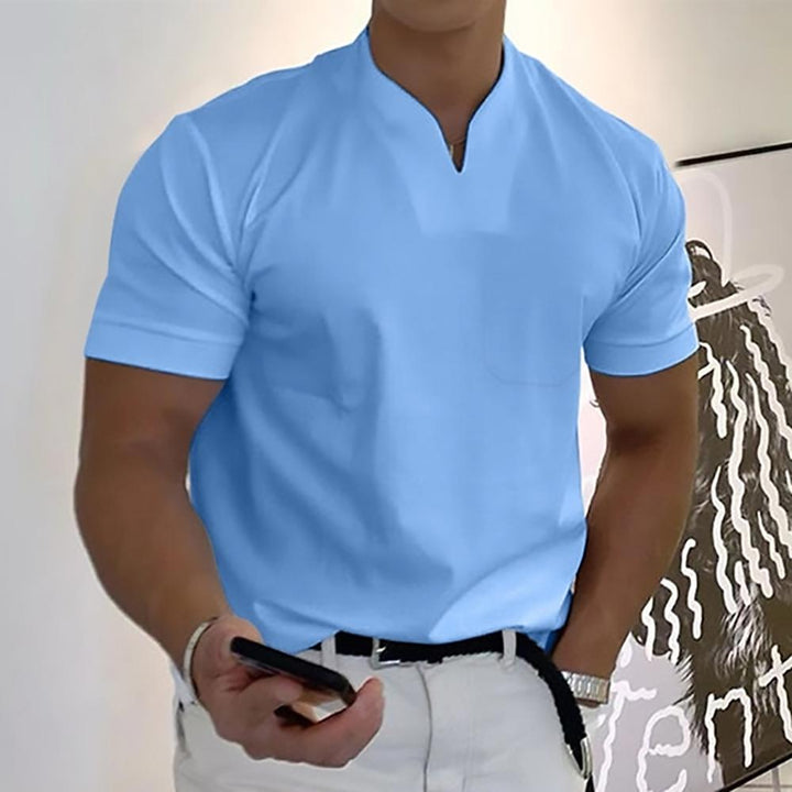 Logan | Elegancka koszulka polo z kołnierzykiem