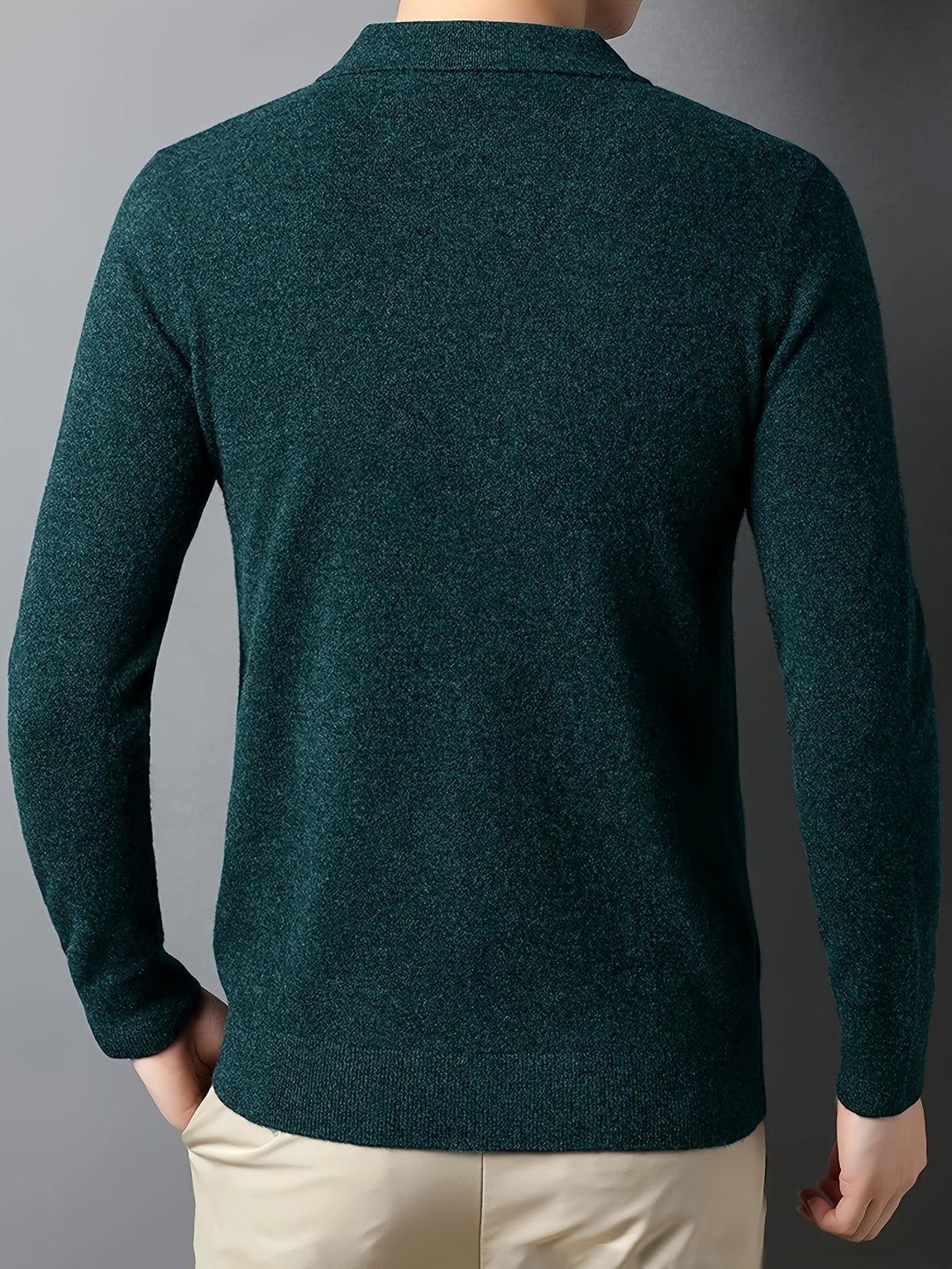 Sebastian | Elegancka Koszulka Polo z Kołnierzykiem