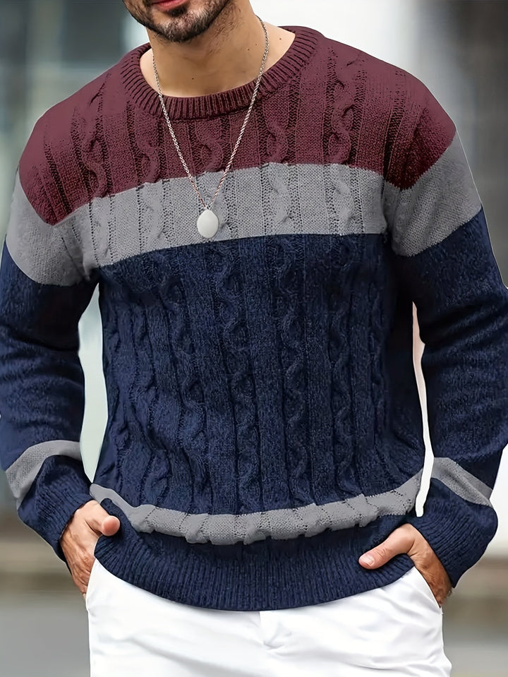Mason | Klasyczny Sweter z Warkoczem