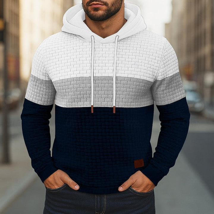Hollis | Bluza z kapturem w stylu kolor-block