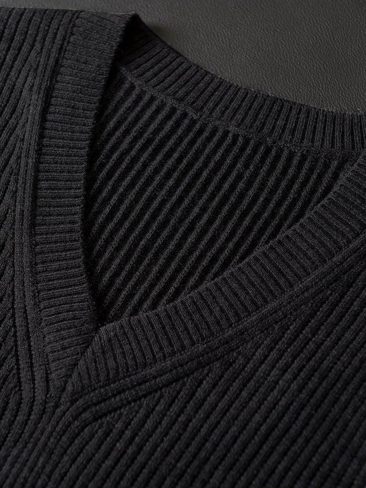 Ellis | Klasyczny Kamizelka V-Neck