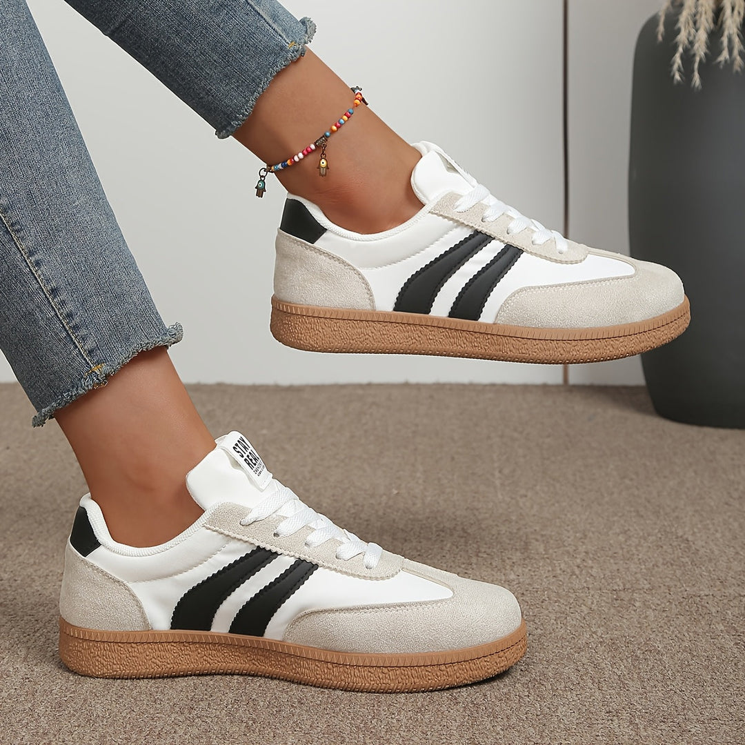 Lena | Klasyczne Sneakersy na Sznurowadła