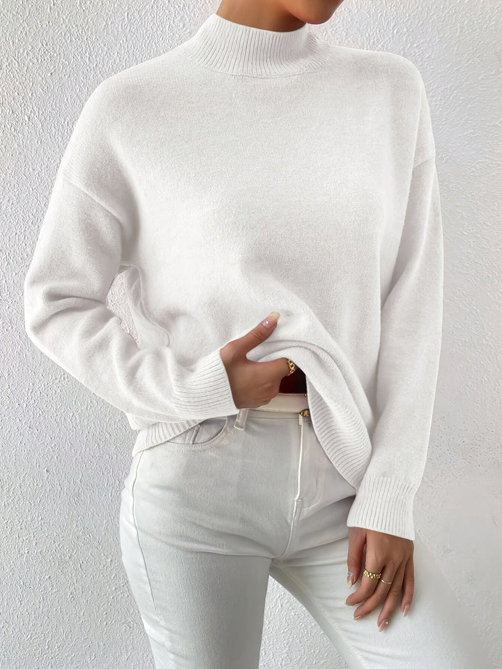 Lorelei | Wyrafinowany Sweter z Mock Neck