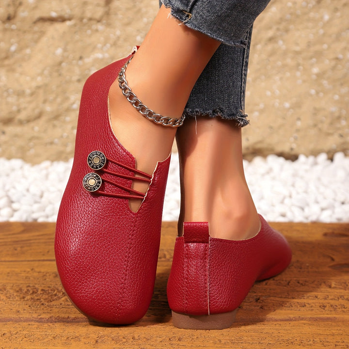 Nadine | Miękkie Mokasyny Slip-On