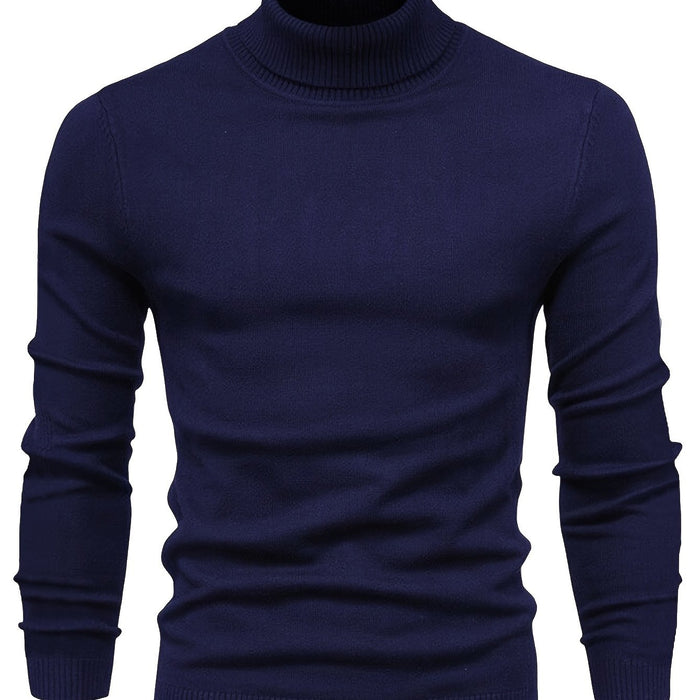 Malcolm | Klasyczny Sweter z Mock-Neck