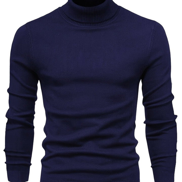Malcolm | Klasyczny Sweter z Mock-Neck