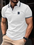 Walker | Casual Koszulka Polo z Krótkim Rękawem
