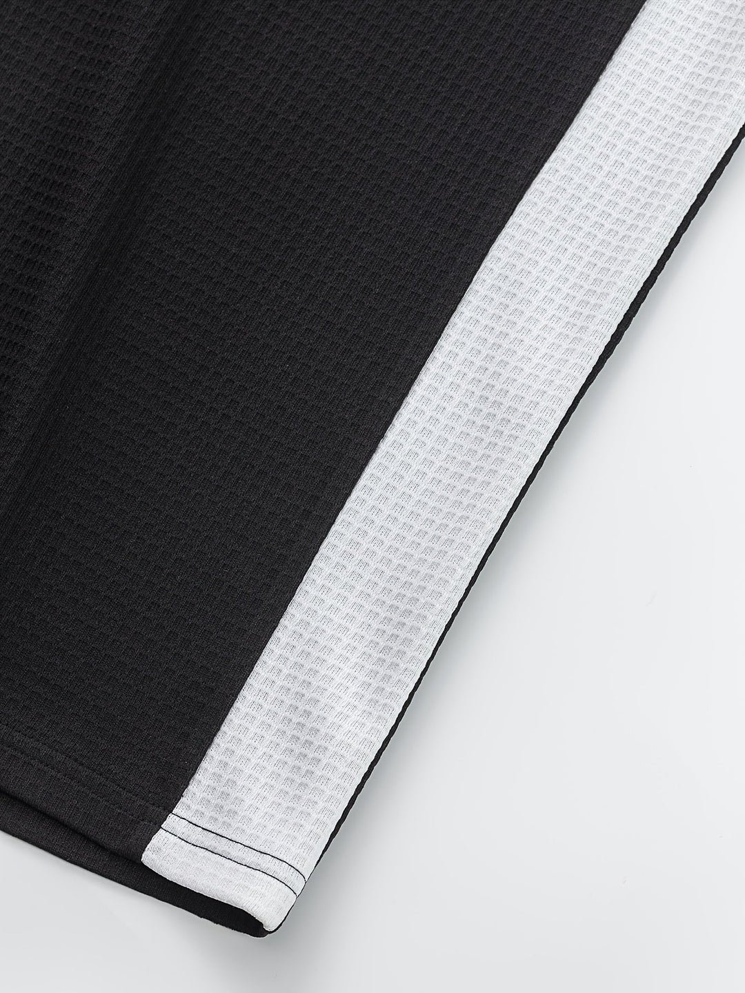 Curtis | Teksturowany longsleeve Henley