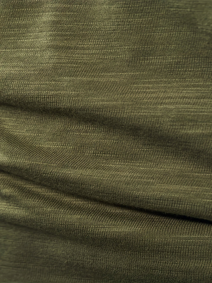 Dalton | Klasyczny Henley z Guzikami