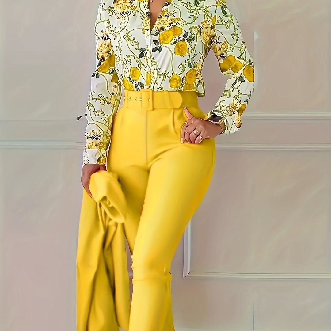 Susanna | Elegancki Zestaw Kwiatowy z Dwu Części