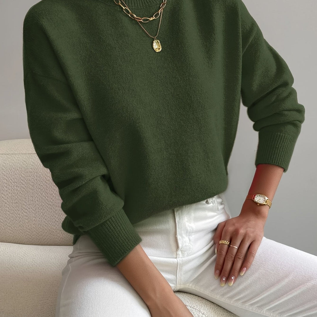 Lorelei | Wyrafinowany Sweter z Mock Neck