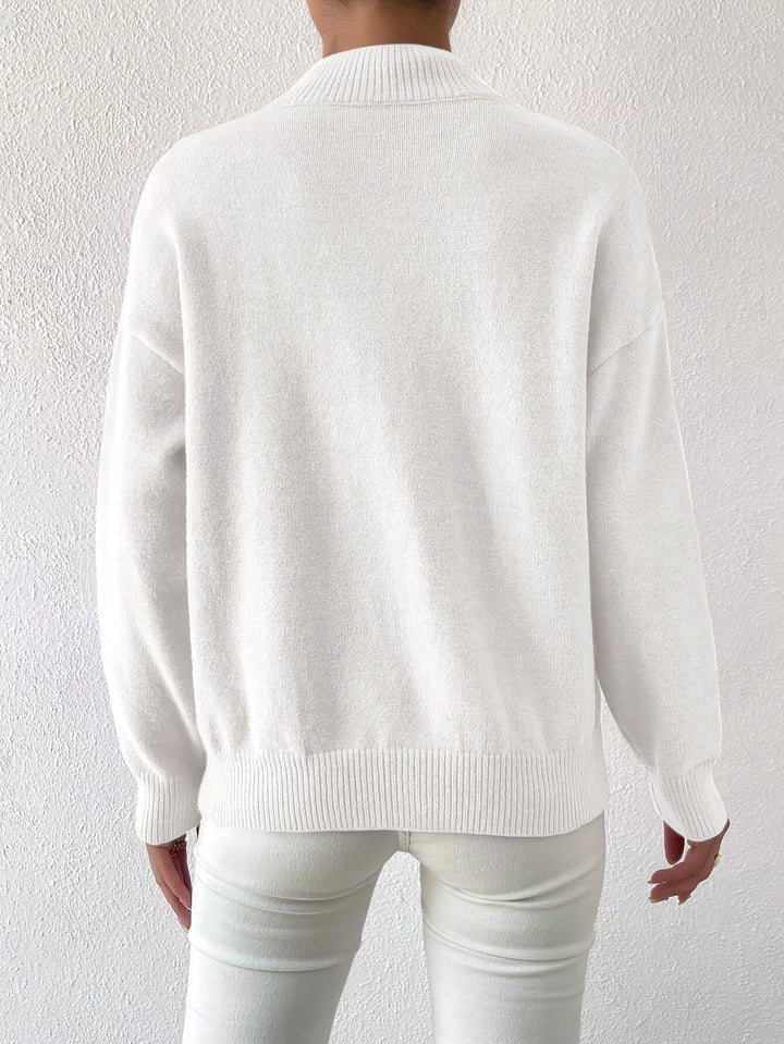 Lorelei | Wyrafinowany Sweter z Mock Neck