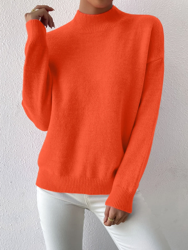 Lorelei | Wyrafinowany Sweter z Mock Neck