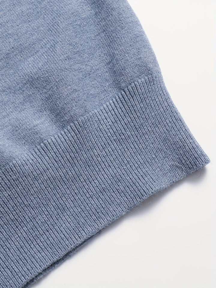 Everett | Elegancki Sweter z Wysokim Kołnierzem