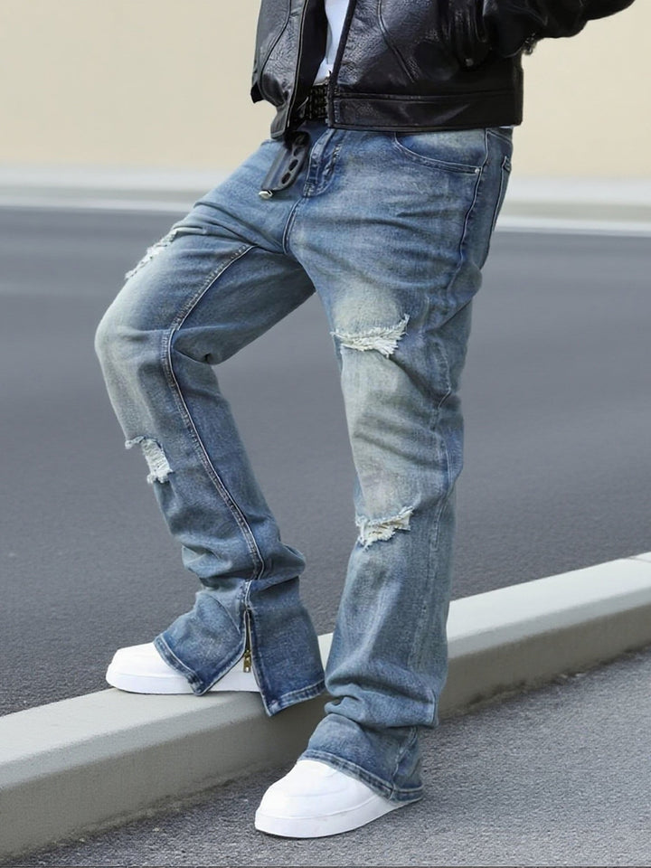 Easton | Luźne jeansy proste