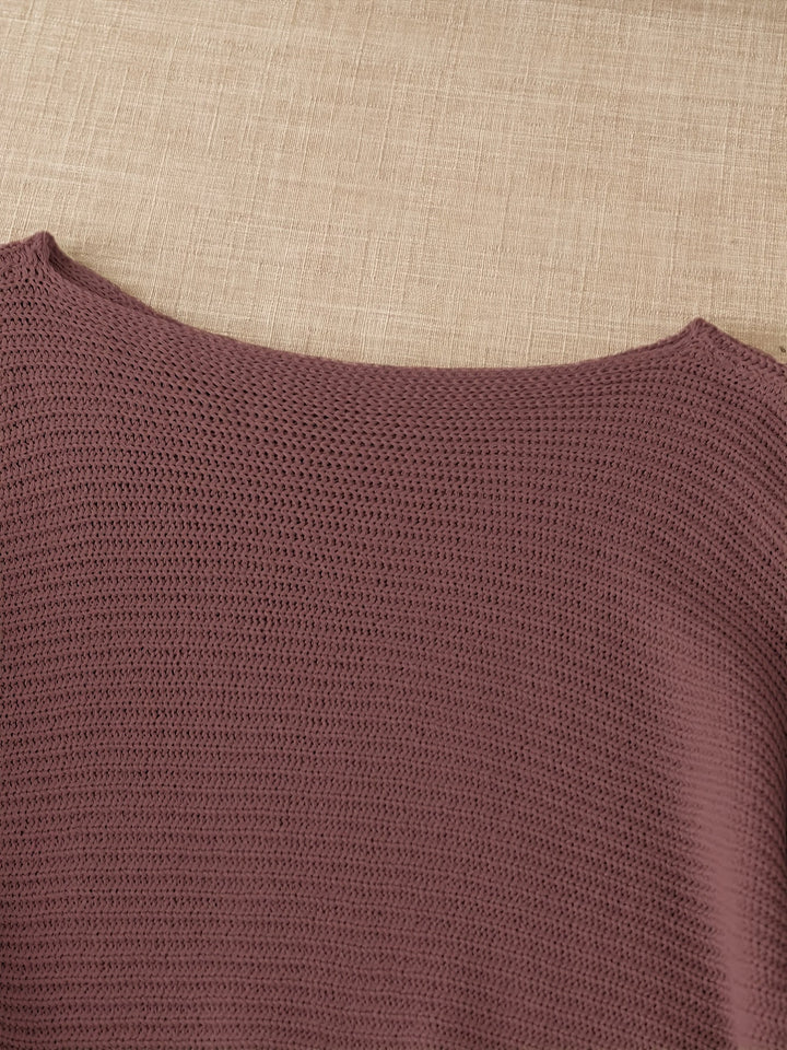 Lena | Luźny Sweter z Otworami