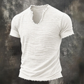 Wyatt | T-shirt z wycięciem w kształcie litery V