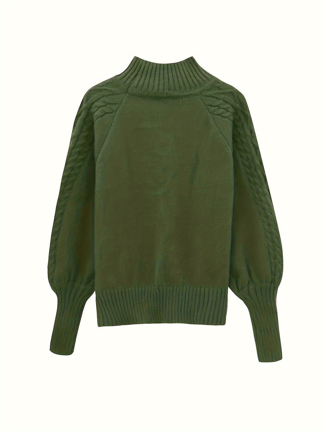 Eloise | Sweter z teksturowanym półkołnierzem