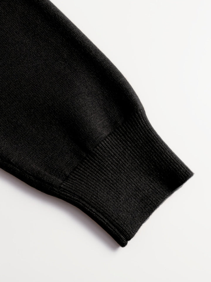 Everett | Elegancki Sweter z Wysokim Kołnierzem
