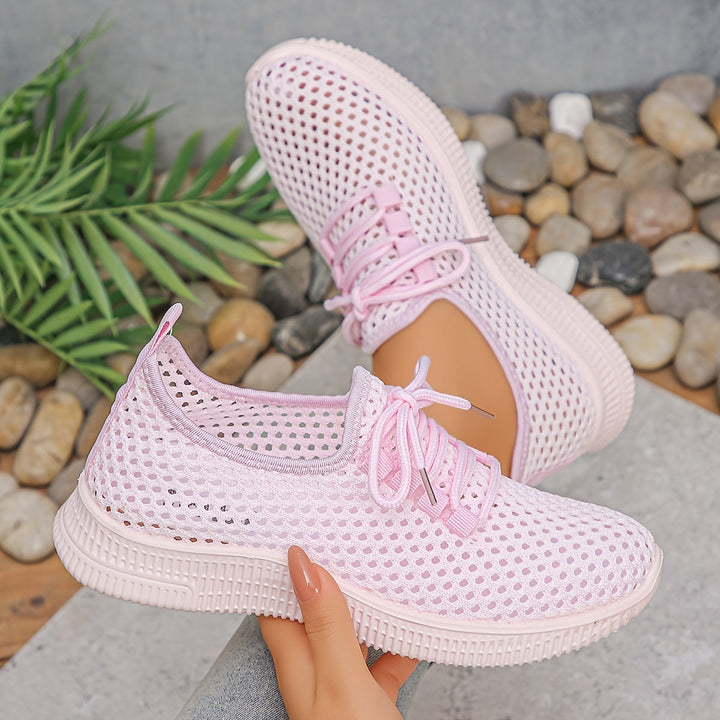 Marina | Przewiewne Sneakersy na Sznurowadła