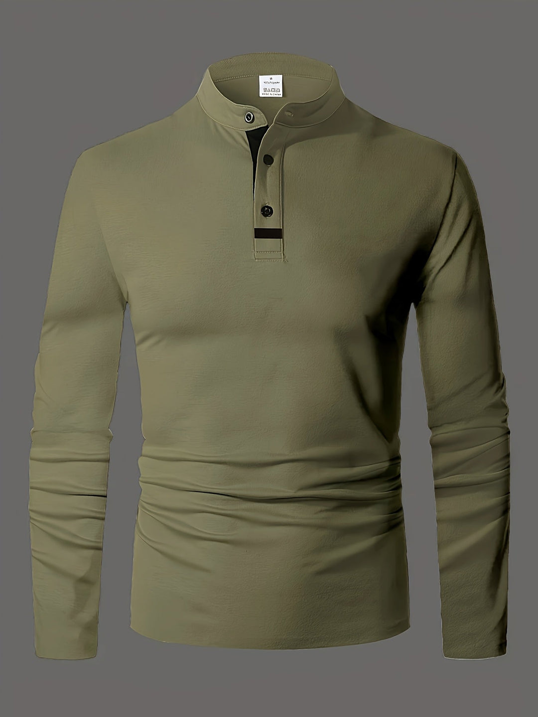 Jasper | Elegancki longsleeve henley