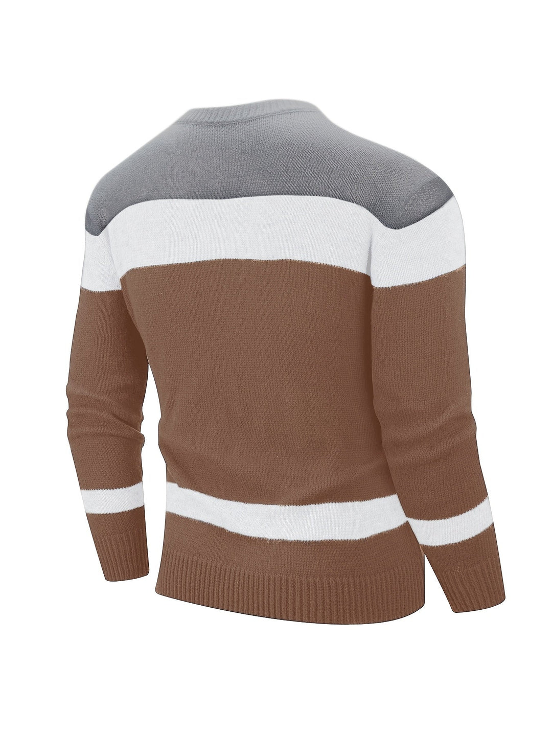 Ethan | Sweter z kolorowymi blokami