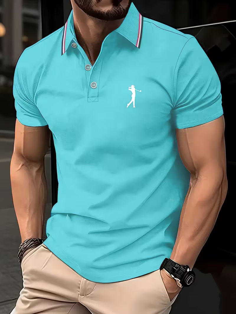 Arnold | Casual Koszulka Golfowa z Krótkim Rękawem