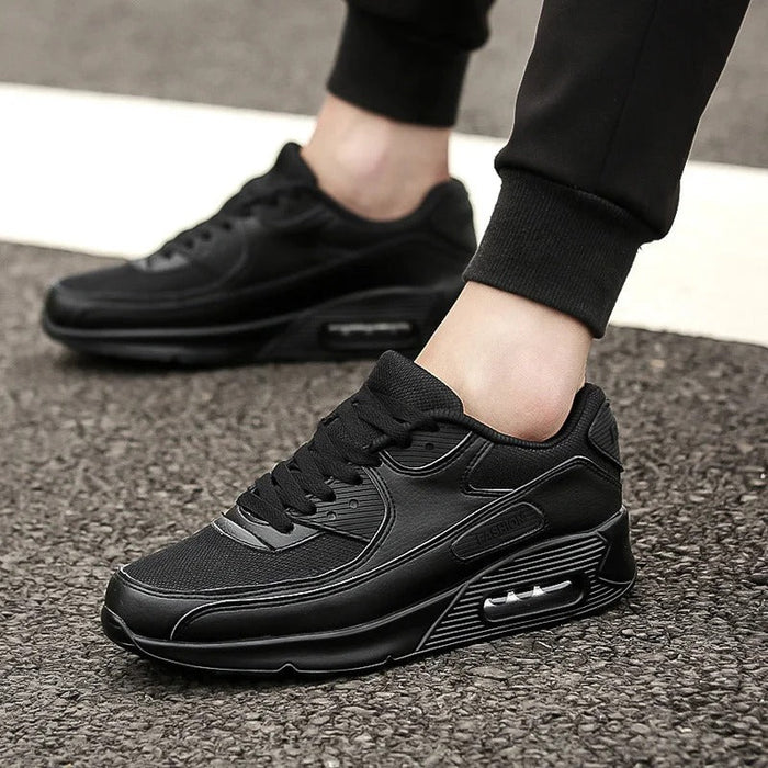 Męskie Sneakersy z Widoczną Poduszką Powietrzną Lace-Up