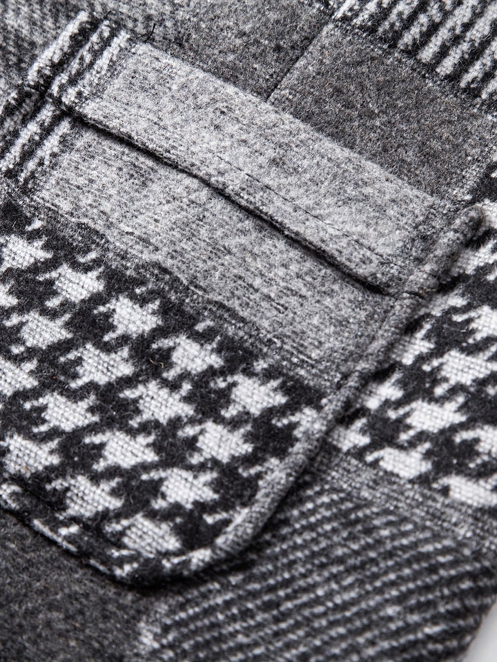 Tobias | Kamizelka w stylu patchwork