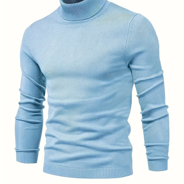 Malcolm | Klasyczny Sweter z Mock-Neck