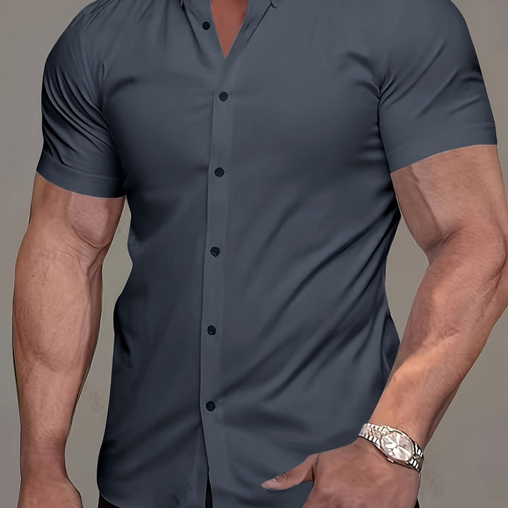 Weston | Elegancka Koszula z Krótkim Rękawem