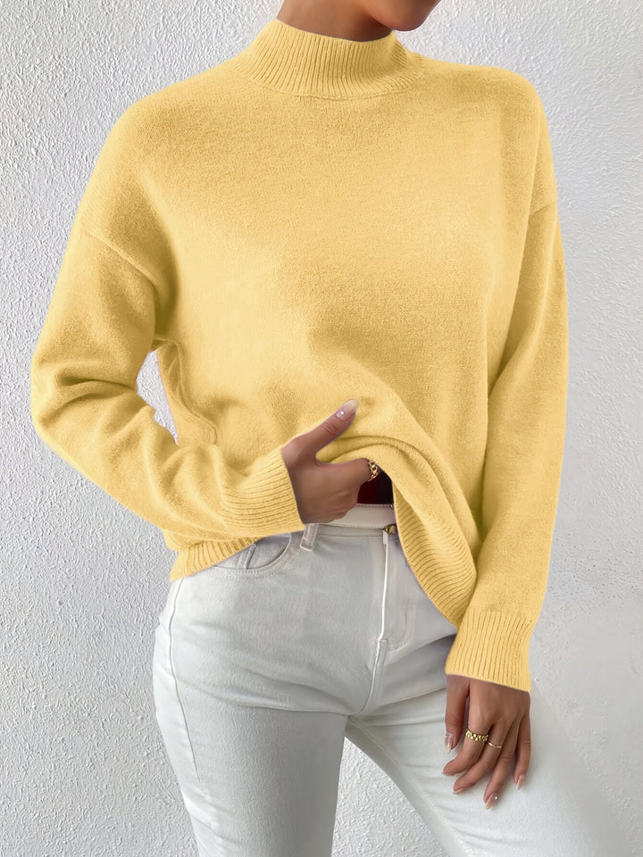 Lorelei | Wyrafinowany Sweter z Mock Neck