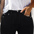Joan | Jeansy Skinny z Wysokim Stanem