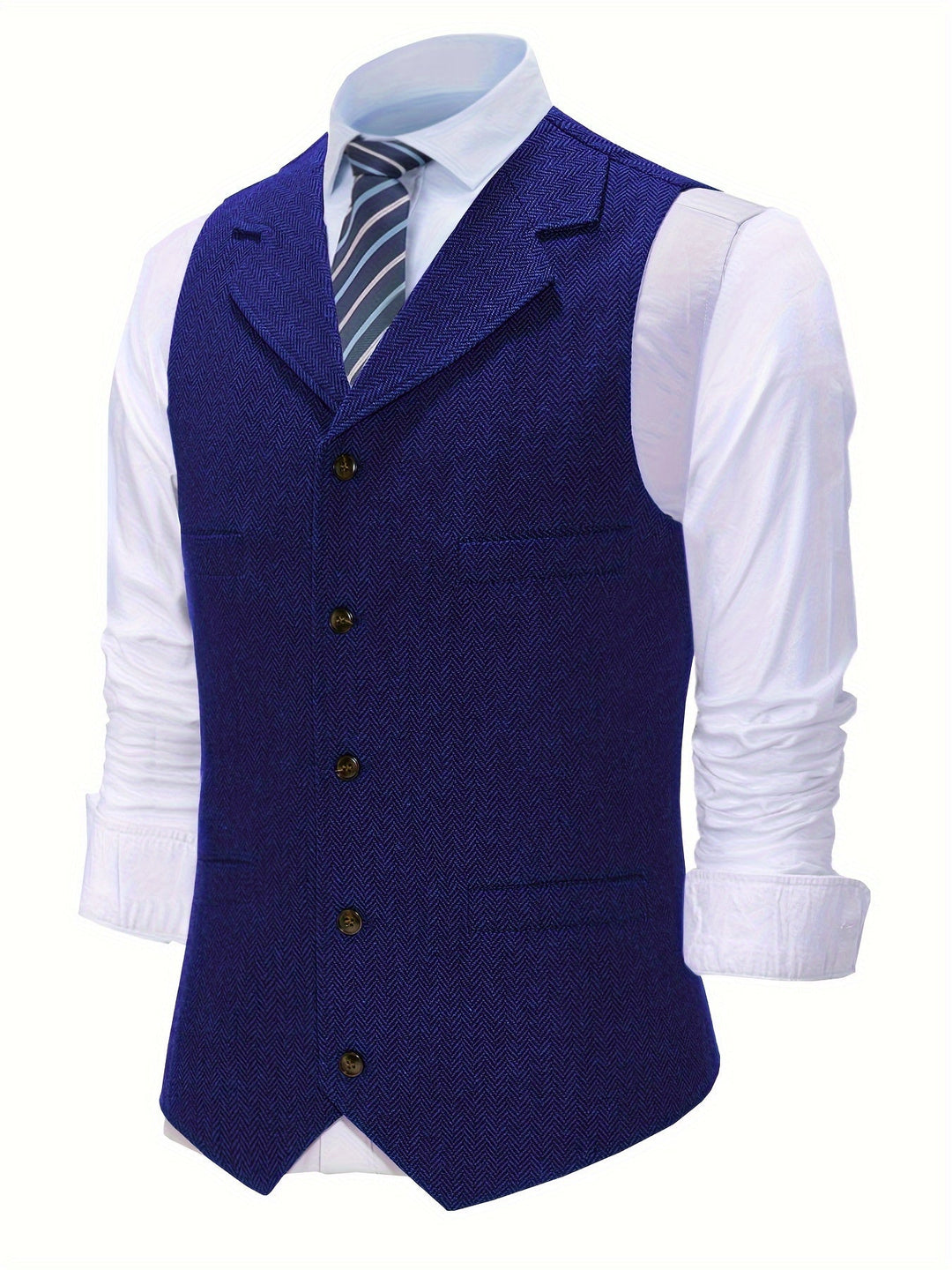 Byron | Elegancka Kamizelka W Kratę
