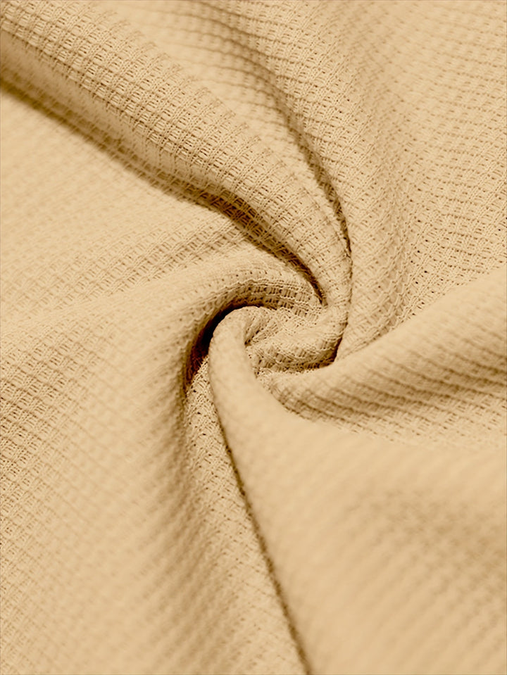 Carson | Teksturowany longsleeve Henley