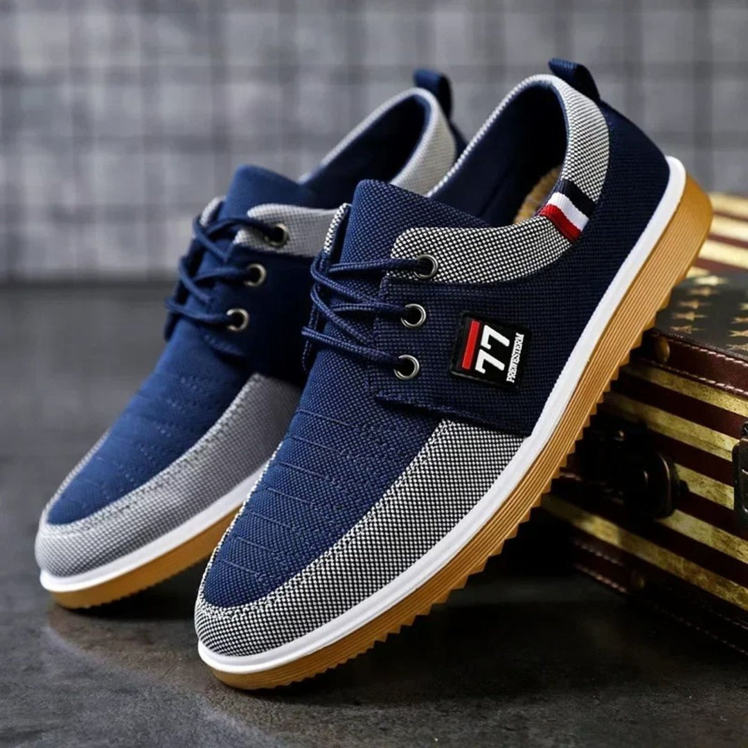 Garrett | Ortopedyczne Buty Sznurowane z Kanwy